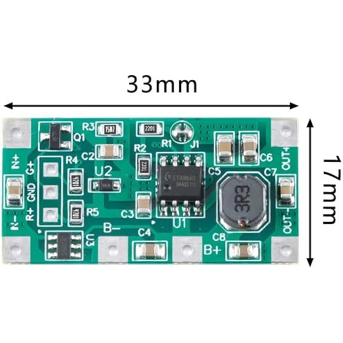 5PCS DC 5V 1A UPS UNINTERRUPTED POWER SUPPLY MODULE 18650 LITHIUM BATTERY PROTECTION - Image 2