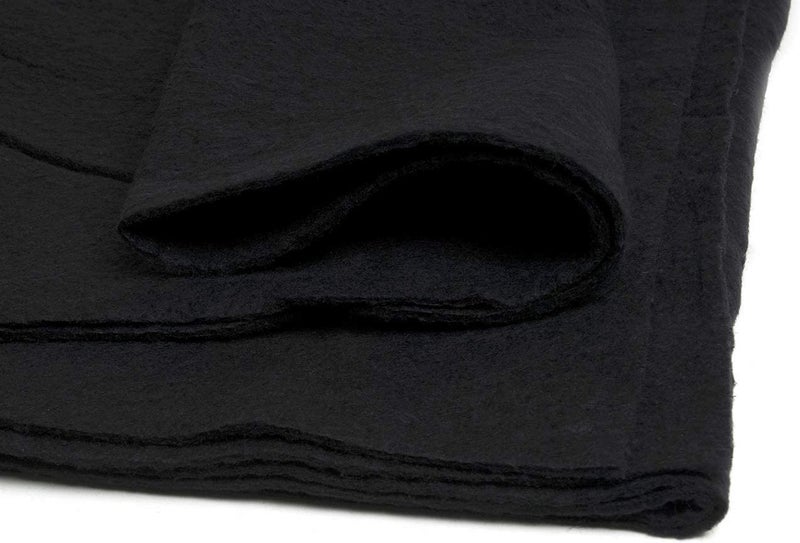 Wefab Batting for Quilting Black 200 GSM 75cm x 200cm