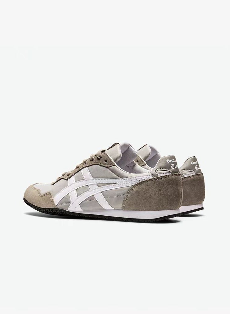 Onitsuka Tiger Men's Shoes Women's Shoes Grey SERRANO™ Retro Casual Shoes Sports Shoes - Image 4