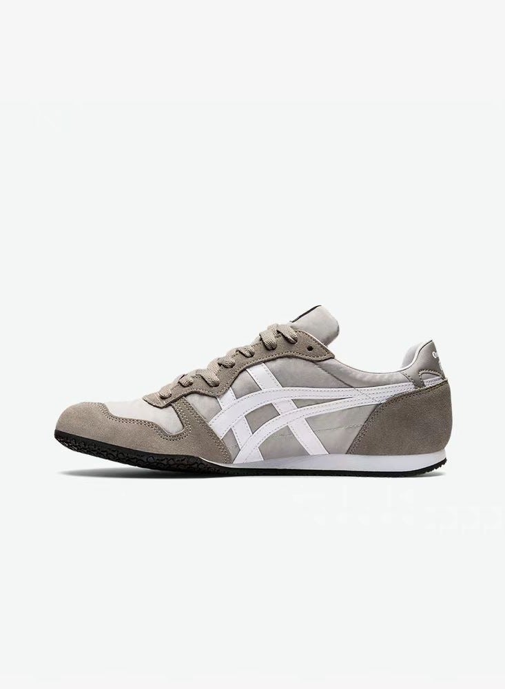 Onitsuka Tiger Men's Shoes Women's Shoes Grey SERRANO™ Retro Casual Shoes Sports Shoes - Image 3