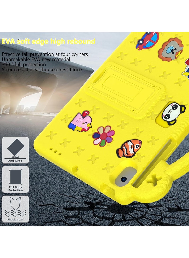 VKL Kids Case Compatible with Honor Pad X8 / X8 Lite 10.1 inch 2022, Heavy Duty EVA Foam Shockproof Cover Kids Proof Tablet Case with Stand - Image 4
