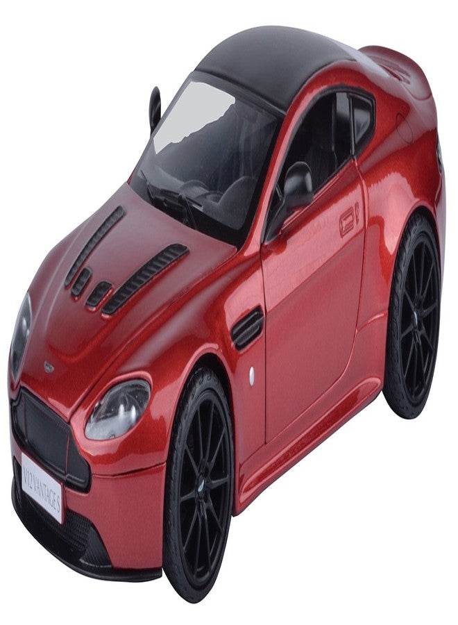 Motormax 79322RD Honda Aston Martin V12 Vantage S, Red/Black Roof