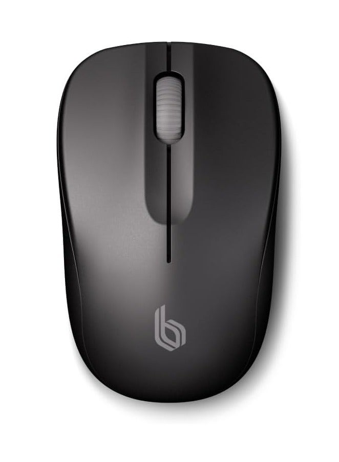 blupebble Pebble Silent Wireless Mouse | Dual Mode Bluetooth & 2.4GHz USB Receiver | Slim, Rechargeable, Ergonomic Design for Laptop, PC, Mac, Tablet - Image 1