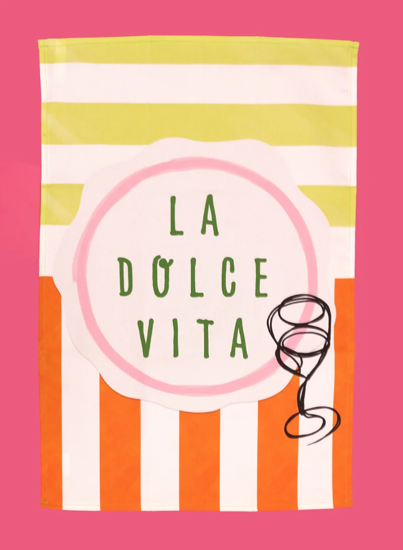 Maddison Ball Creative La Dolce Vita Tea Towel