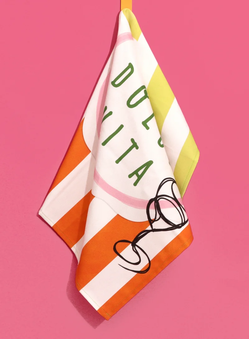 Maddison Ball Creative La Dolce Vita Tea Towel