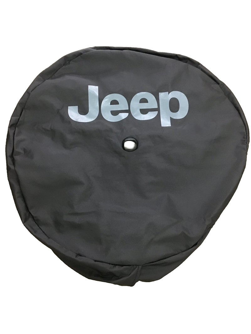 Mopar Genuine Spare Tire Cover 32" (Jeep Logo) - Image 1