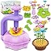 Zappyway Fabric Flower Bouquets Toys Creative DIY Crafts for Girls Ages 48 Unique Floral Market Toy Inspiring Arts Crafts Educational Set Perfect for Preschool Learning and Birthday Gifts - Image 3