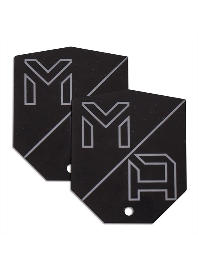 MOB ARMOR MobNetic Plate - Magnetic Phone Mounting Plate - Compatible with iPhone & Android - 0.02inch Thick for Cars, Trucks, Motorcycles & Extreme Sports - 3M VHB Non-Marking Adhesive (2 Pack) - Image 1