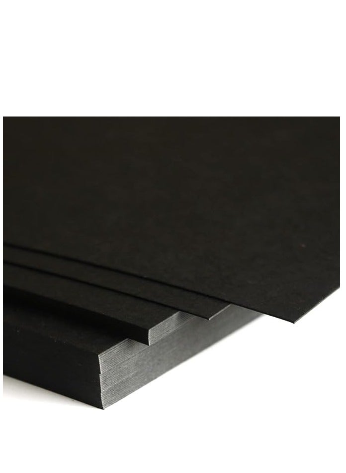 Generic 20 Sheets A4 Black Paper 350GSM  - Image 2