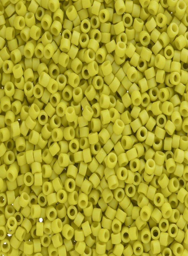 Miyuki Delica Seed Beads Bundle: Size 11/0, Moss Green Opaque Glazed Palette Collection DB2283, DB2290, DB2291 - Image 2