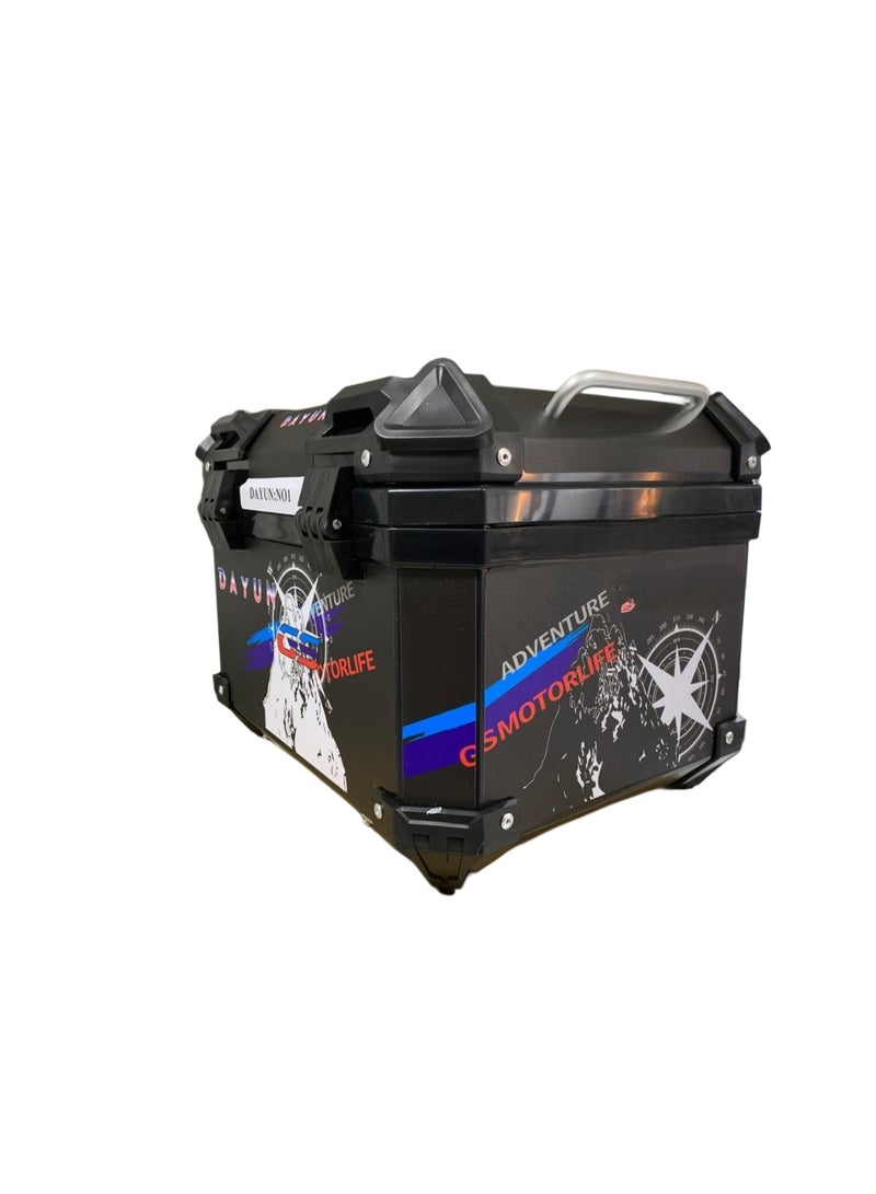 Generic Motorcycle   and scooter top box made of reinforced plastic Polypropylene  high quality and easy to use  - Image 2