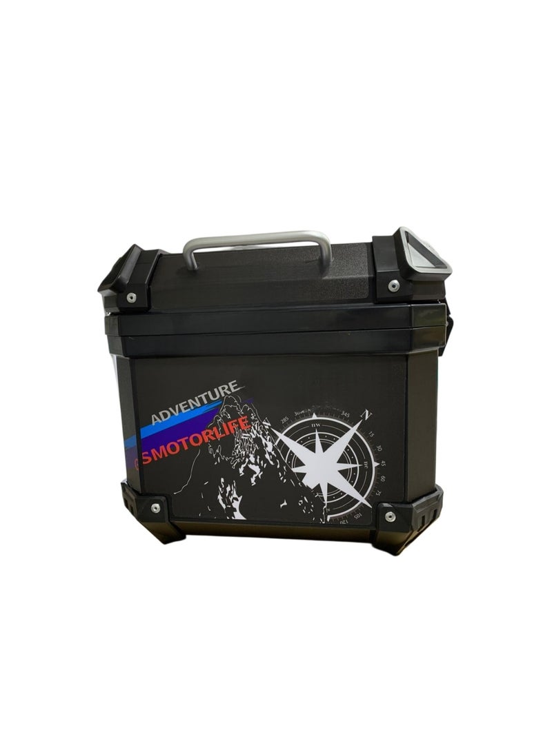 Generic Motorcycle   and scooter top box made of reinforced plastic Polypropylene  high quality and easy to use  - Image 4