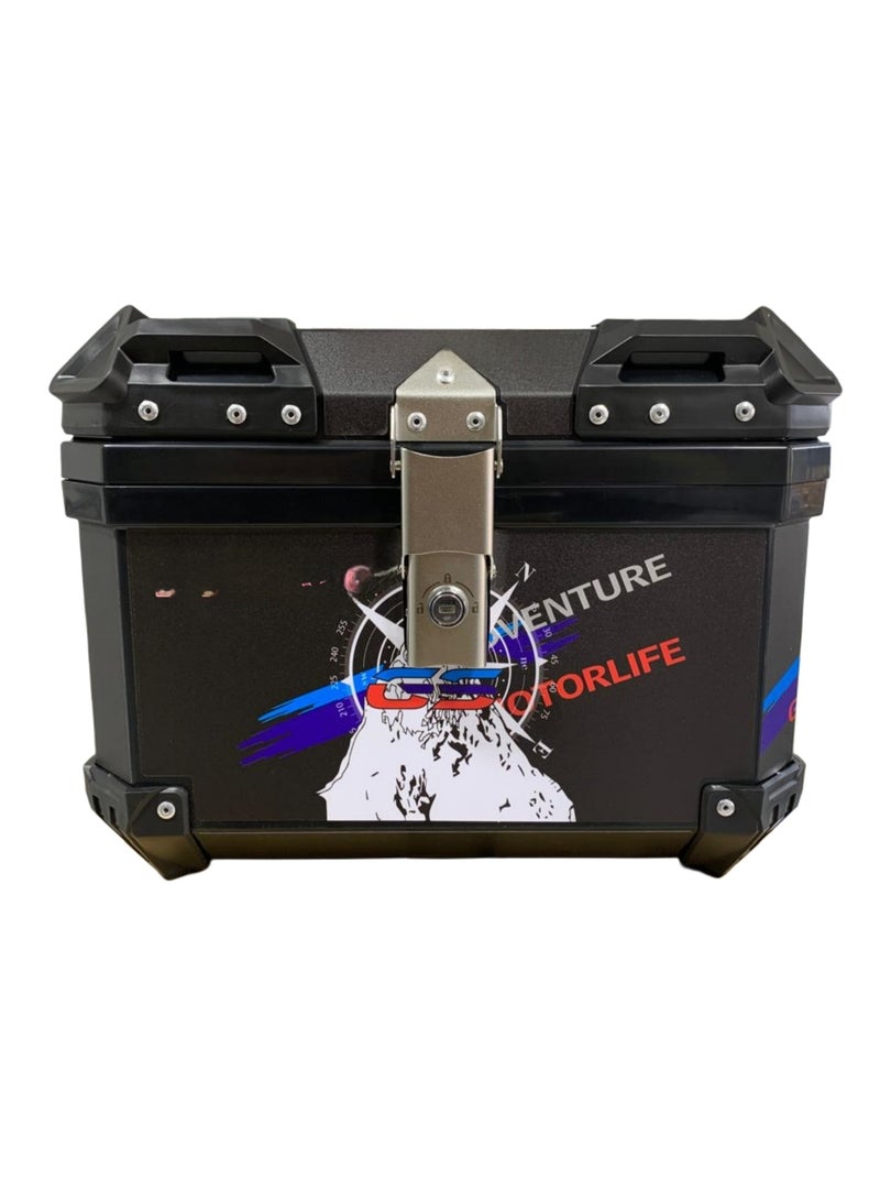Generic Motorcycle   and scooter top box made of reinforced plastic Polypropylene  high quality and easy to use  - Image 3