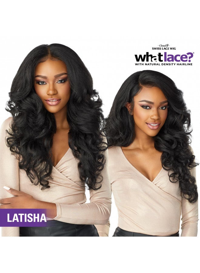 Sensationnel Sensationnel What lace 13x6 wigs - latisha synthetic wig cloud 9 with preplucked hairline hd lace - Whatlace Latisha (FLAMBOYAGESAND) - Image 4