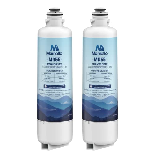 MARRIOTTO Replacement for Bosch Ultra Clarity Pro Water Filter, Compatible with BORPLFTR50, 12033030, 11032531, 11025825,12028325, BORPLFTR55, WFC100MF, WFS200MF (1 Pack) - Image 1