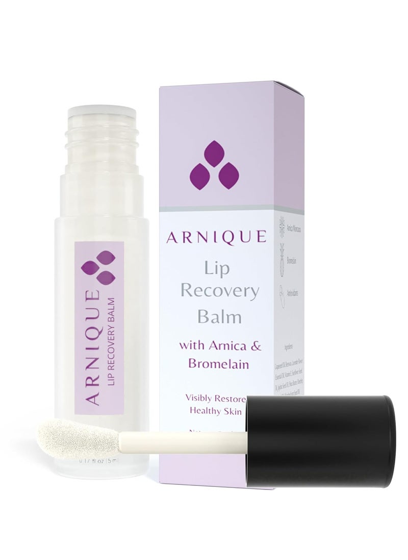 Arnica Arnica Lip Balm - Lip Filler Aftercare with Arnica Montana and Bromelain, Topical Bruise Balm Masque for Lip Flip Injections and Implant Surgery to aide with Bruising, Swelling and Redness 