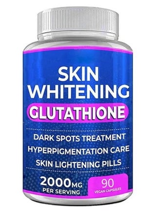 glutathione whitening pills 2000mg reviews SKIN 90 Capsules 2000 Mg Effective Skin Lightening Supplement Anti-aging Antioxidant | Best Price KSA 1500mg Glutathione