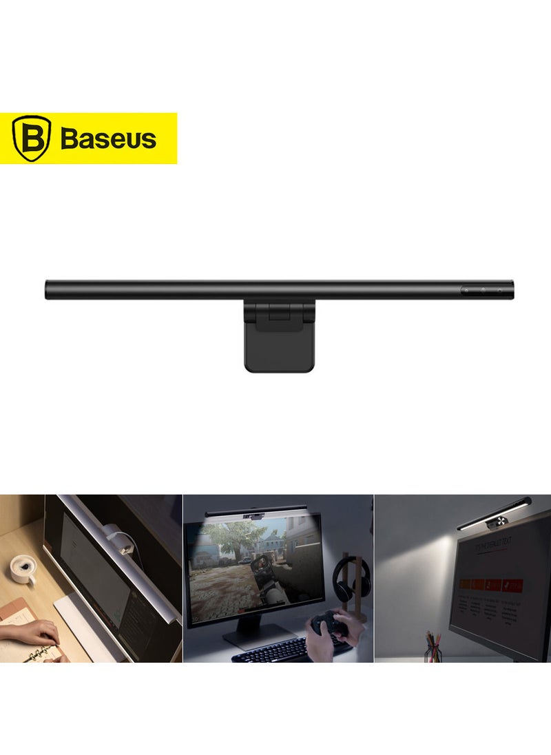Baseus LED Hanging Light on Screen LED Desk Lamp PC Laptop Screen Bar Table Lamp Office Study Reading Light in USB  - Image 1