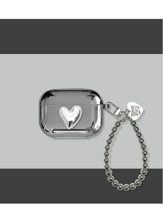 Electroplating Case Suitable For Apple Bluetooth Earphone Heart-Shaped Case - pzsku/Z7E85FB40505F97B872BAZ/45/1742286928/577738a5-7bbb-45c3-a37a-45b61149c836
