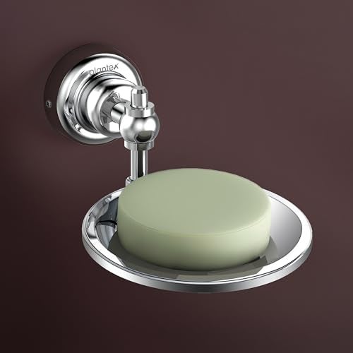 Plantex 304 Grade Stainless Steel Soap Dish/Soap Stand/Bathroom Soap Holder/Bathroom Accessories Skyllo (Chrome) - Image 1