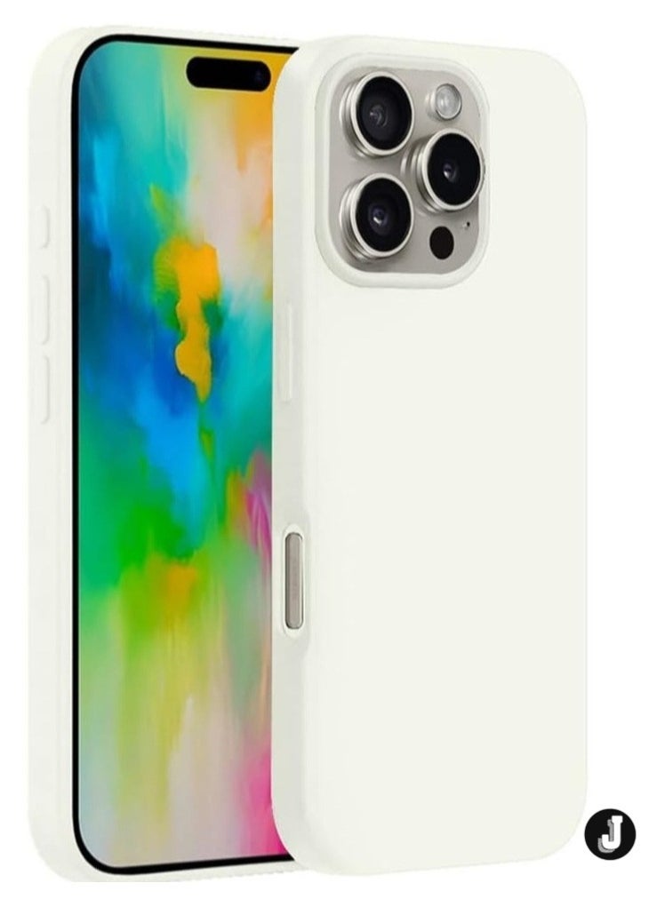 JAJEEK "NEW Liquid Silicone Case for iPhone 16 Pro - Ultra-Slim Design with Anti-Scratch Microfiber Lining & Drop Protection" - Image 1