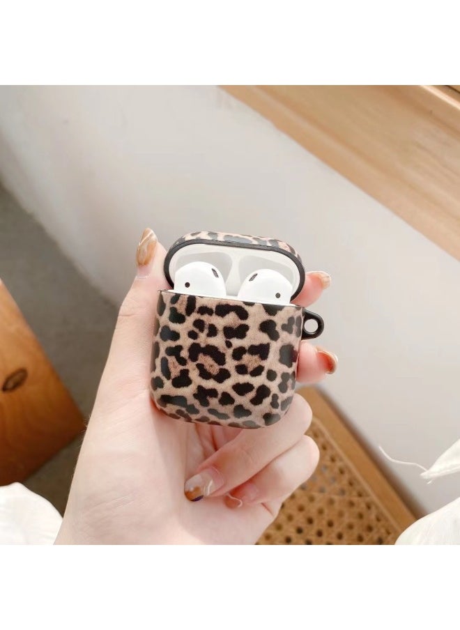 Generic - Suitable For Airpods Pro Headphone Set Apple AirPod All-inclusive Three-generation Wild Leopard Earphone Case-Applicable Model:airpods 1 - Image 1