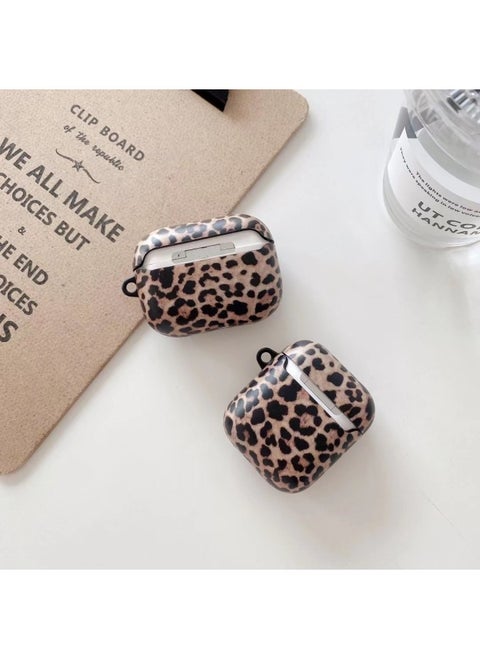 Suitable For Airpods Pro Headphone Set Apple AirPod All-inclusive Three-generation Wild Leopard Earphone Case-Applicable Model:airpods 1