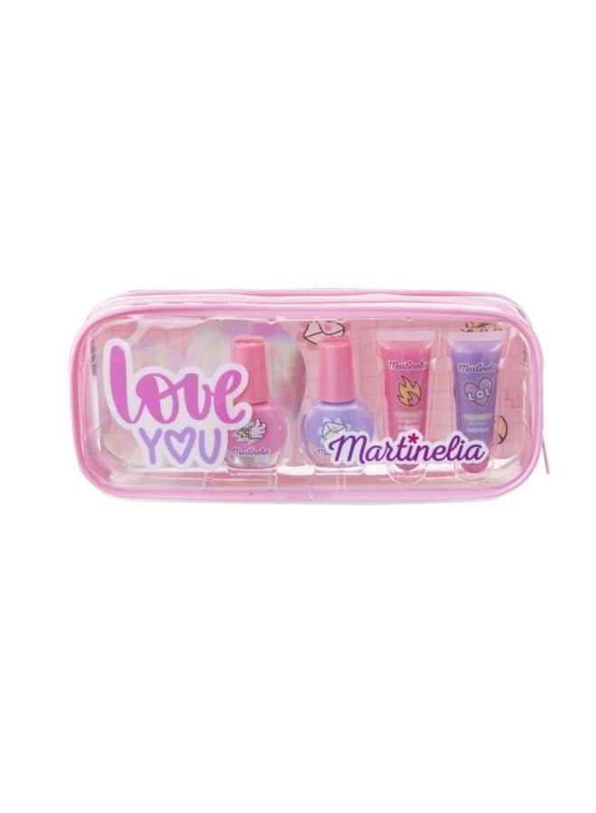 Martinelia Super Girl Nail Polish & Lip Gloss Bag (5 Pieces) - Image 1