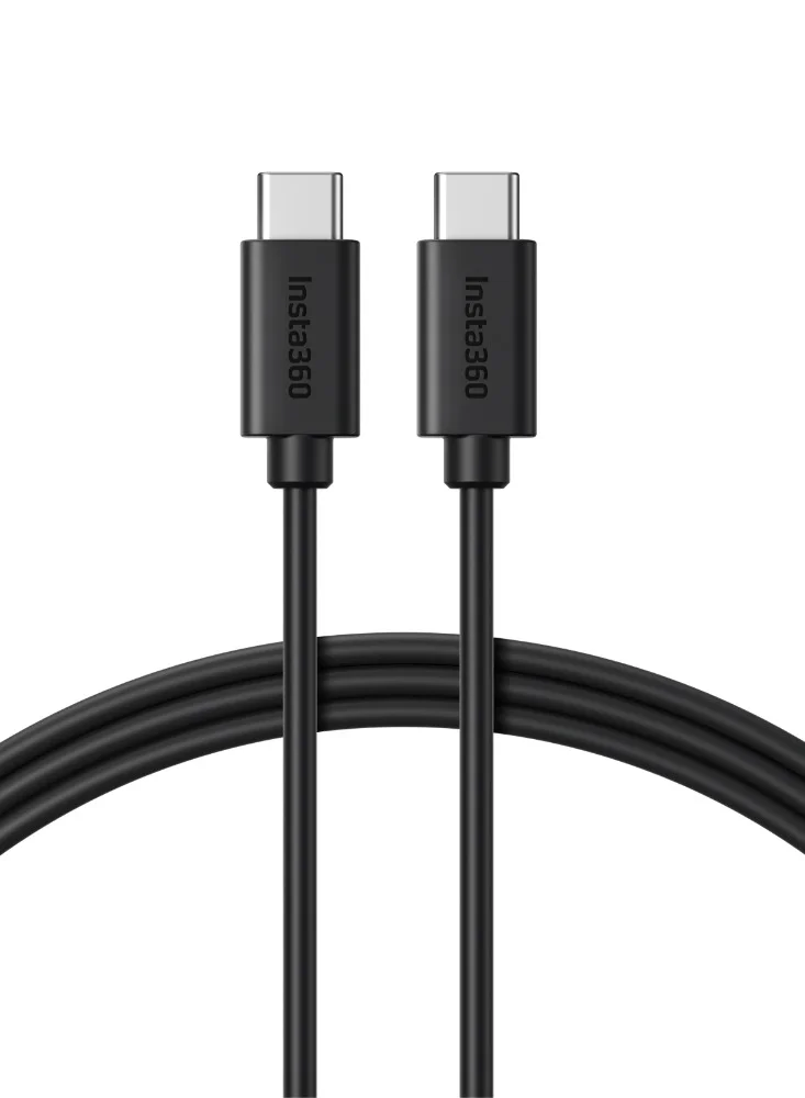 انستا 360 كابل تايب سي إلى تايب سي من أس بروأس - أسود