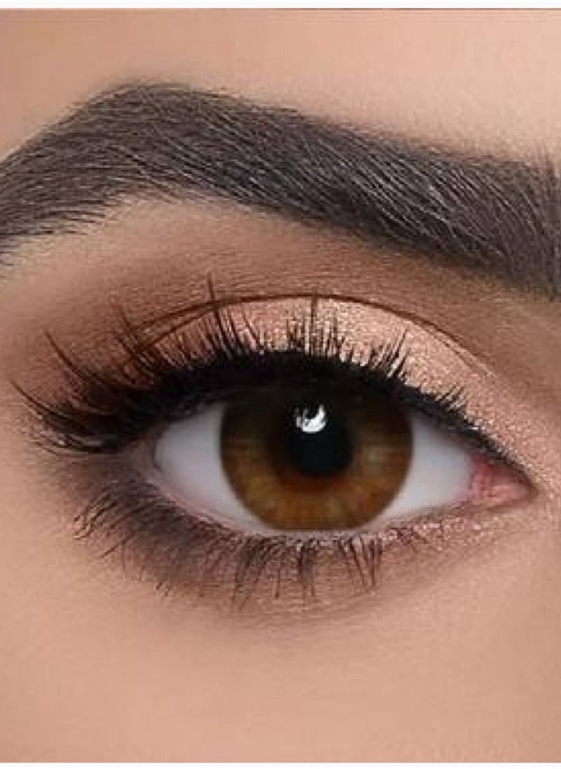 دهب - عدسات لاصقة  بلون كات أي 6 أشهر - Image 1