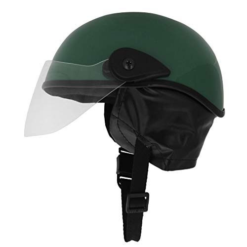 Sage Square Ladies Multi-Purpose Helmet (Green Glossy) (Non-Motorized) - Image 4