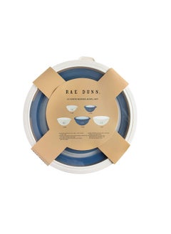 Rae Dunn Rae Dunn Mixing Bowls with Lids - 10 Piece Plastic Nesting Bowls Set includes 5 Prep Bowls and 5 Lids  - Image 5