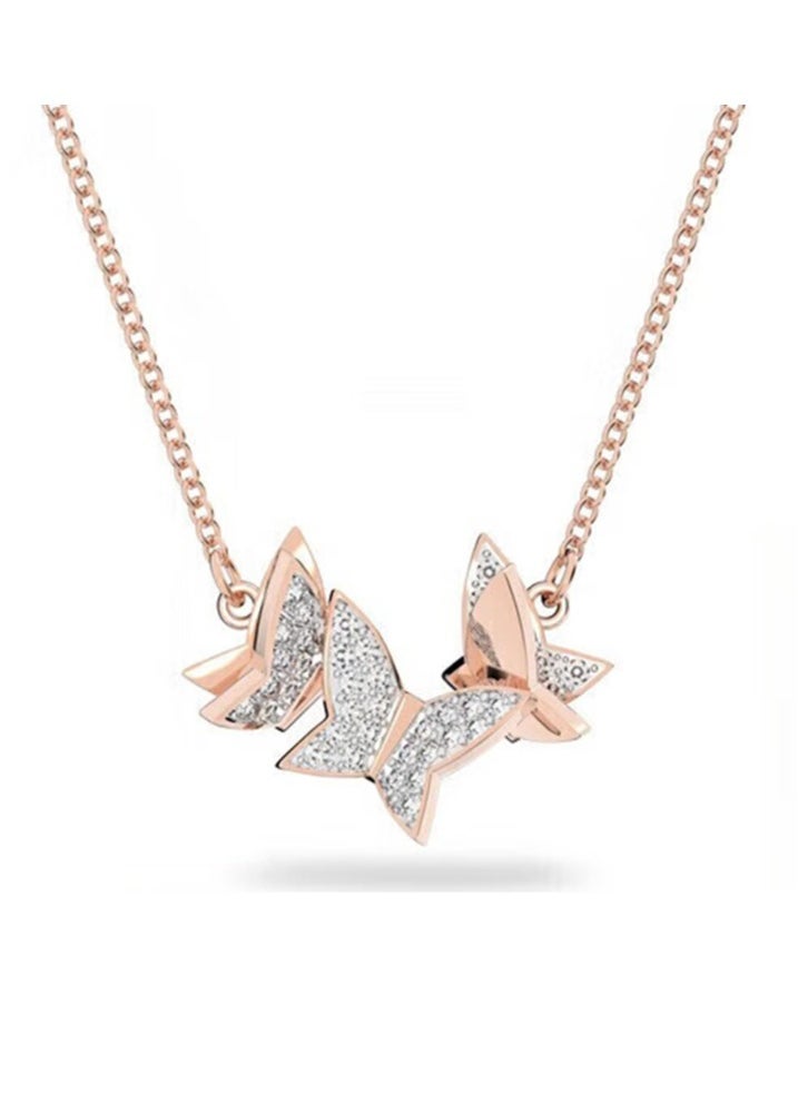 Generic Women's Necklace Lilia Series Elegant and Charming Butterfly Necklace  - Image 1