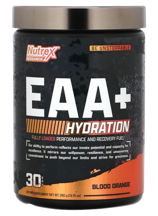 Nutrex Research EAA+ Hydration Blood Orange 13.76 oz (390 g)