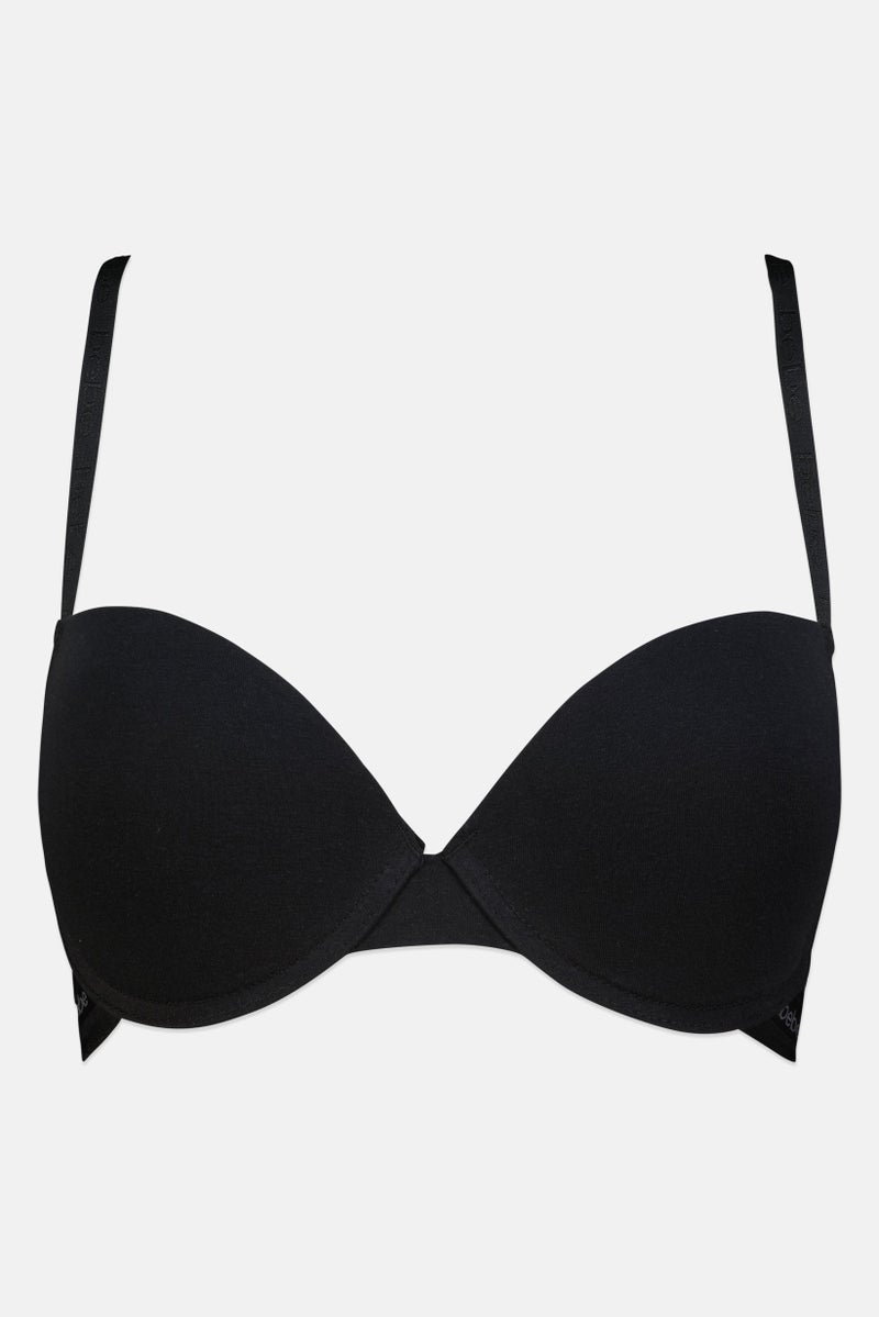 bebe Women 2 Pair Brand Logo Padded Bra, Multicolor - Image 4