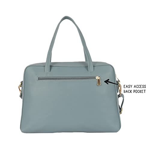 Baggit Women Grey Camera Handbag Medium Size | Ladies Stylish Casual Purse Bag - Image 4
