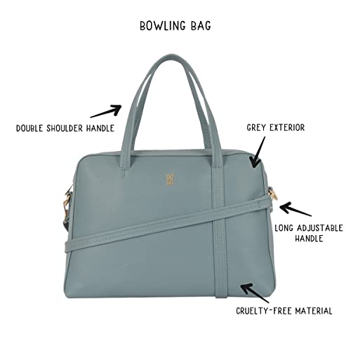 Baggit Women Grey Camera Handbag Medium Size | Ladies Stylish Casual Purse Bag - Image 2