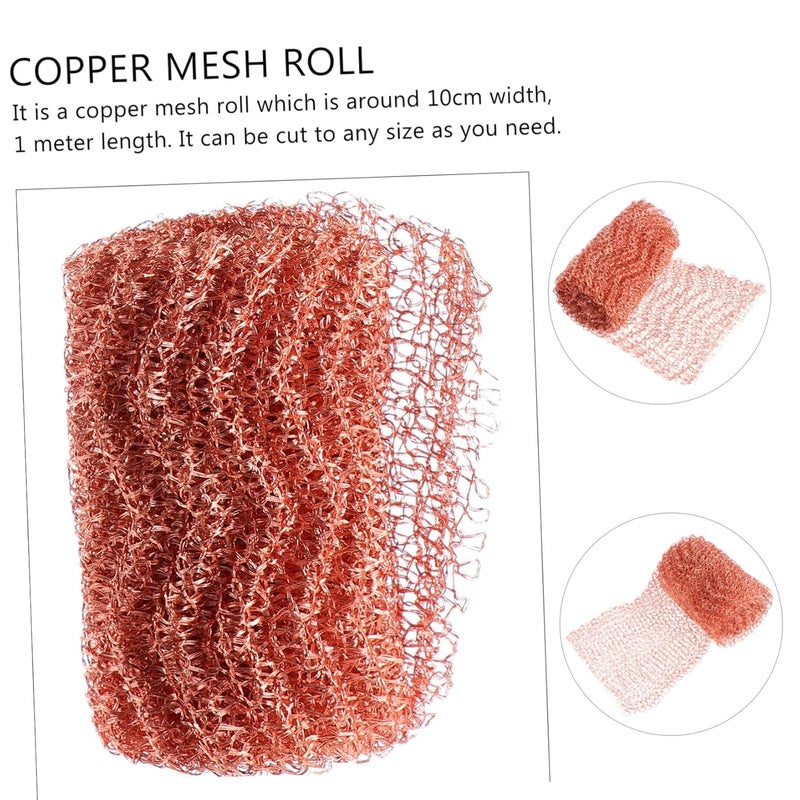 Copper Mesh Roll 1M x 10M for Pest Barrier and Building Wire Mesh Easy Installation - Image 5
