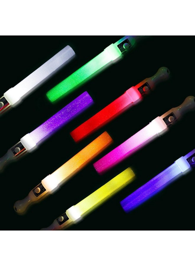 M.best 24Pcs Glow Sticks Party Packs, Glow In The Dark Party Supplies, Led Light Up Wands Sticks Party Favors For Wedding, Raves, Concert, Camping, New Year, Carnival, Halloween - Image 1