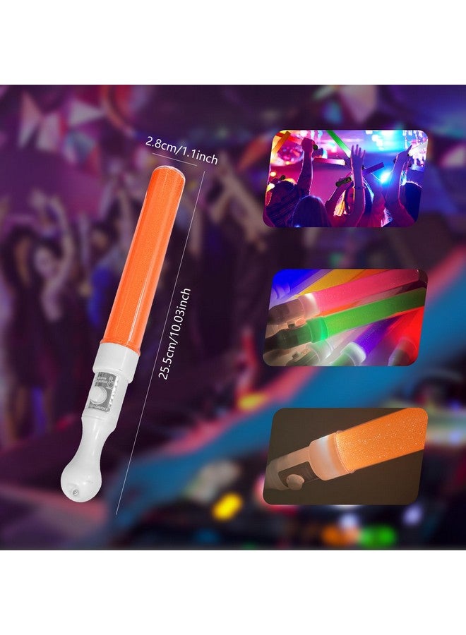 M.best 24Pcs Glow Sticks Party Packs, Glow In The Dark Party Supplies, Led Light Up Wands Sticks Party Favors For Wedding, Raves, Concert, Camping, New Year, Carnival, Halloween - Image 3