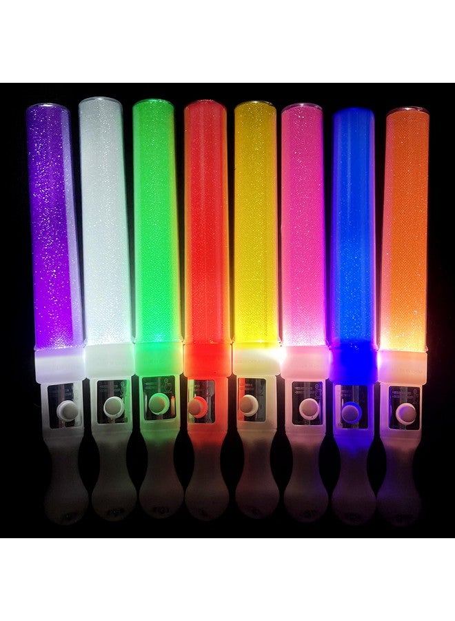 M.best 24Pcs Glow Sticks Party Packs, Glow In The Dark Party Supplies, Led Light Up Wands Sticks Party Favors For Wedding, Raves, Concert, Camping, New Year, Carnival, Halloween - Image 2