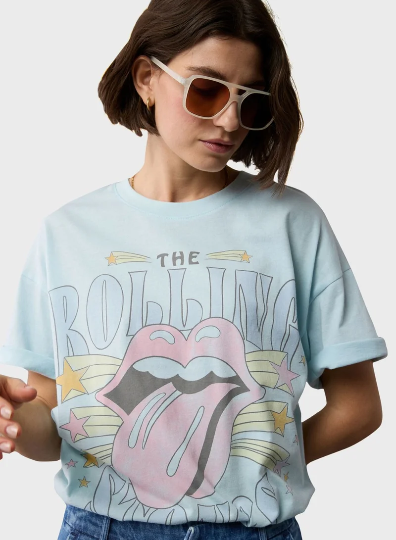 امريكان ايجل Graphic Crew Neck T-Shirt