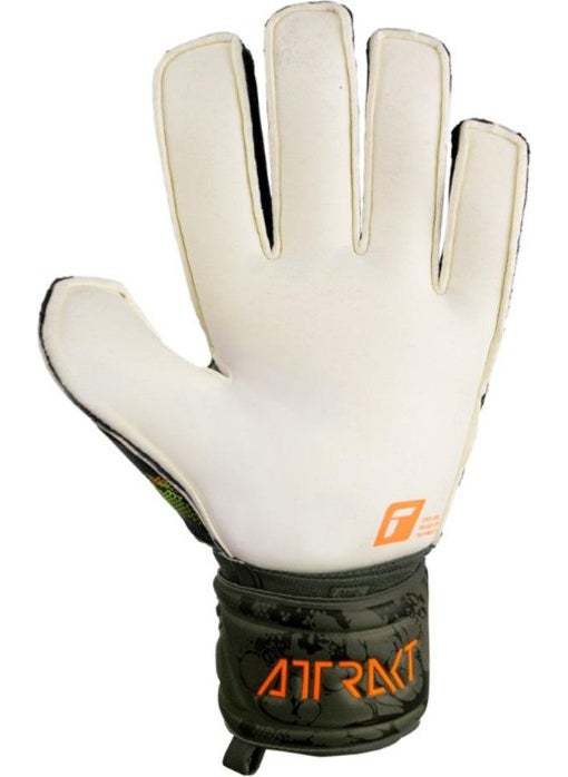 Reusch - Attrakt Grip Finger Support Goalkeeper Gloves Green 5370010-5556 - Image 1