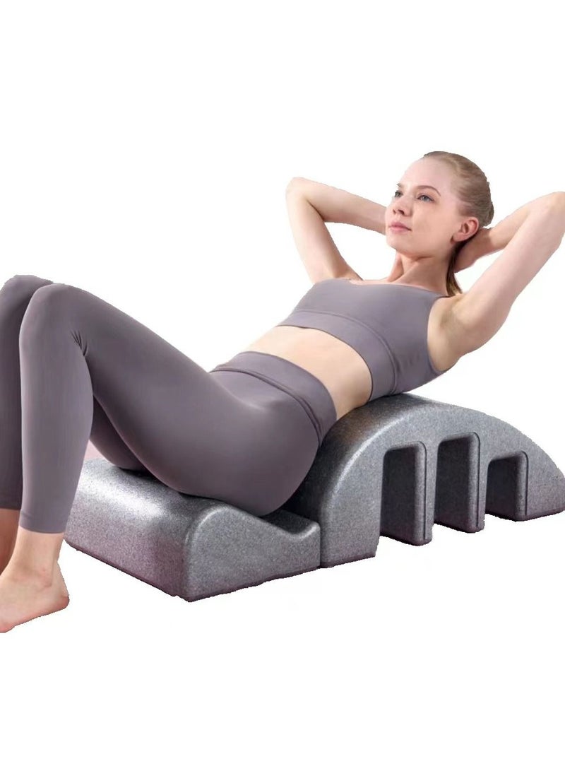 Generic Pilates Yoga Wedge Massage Correction Yoga Foam Kyphosis Correction Detachable Large Spine Yoga Equipment  - Image 1