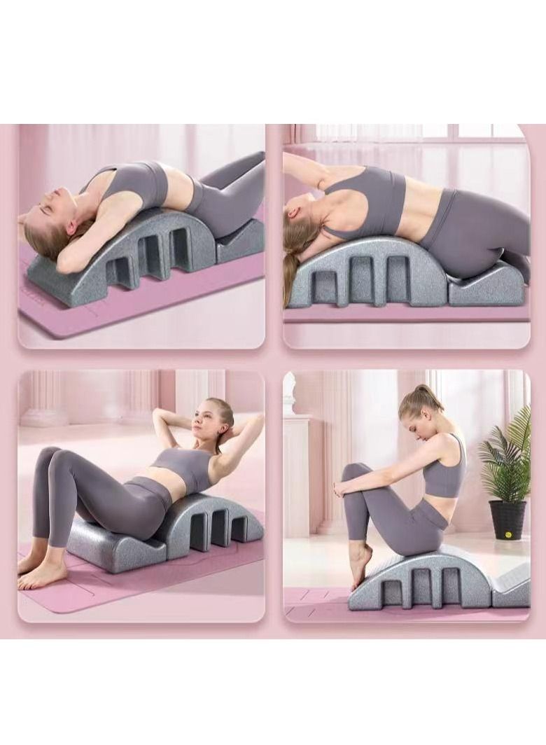 Generic Pilates Yoga Wedge Massage Correction Yoga Foam Kyphosis Correction Detachable Large Spine Yoga Equipment  - Image 4