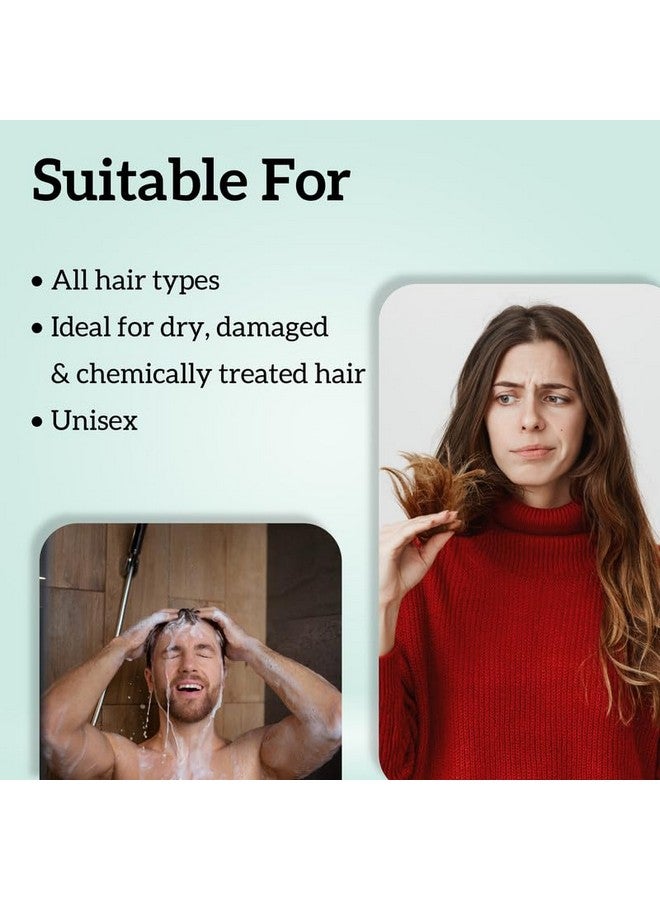 inatur Keratin Shampoo - Hair Strengthening, Frizz Control, Color Protection | With Baobab Oil, Wheat Protein, And Pro-Vitamin B5 | Sulfate-Free, Natural, Vegan, Cruelty-Free| 350ml - Image 3