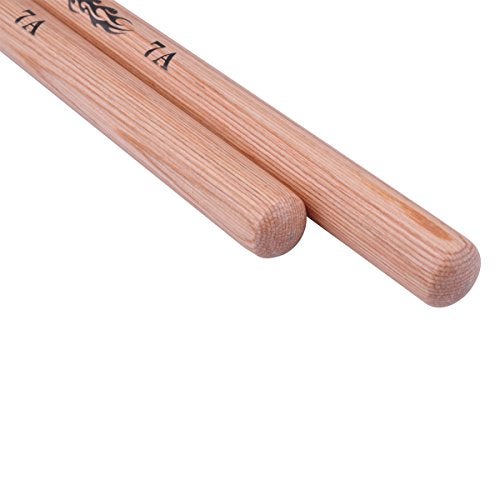 PUNK 7A Drum Sticks Hickory Wood Drumsticks Wood Tip Drummer Instrument Drumsticks - Image 4