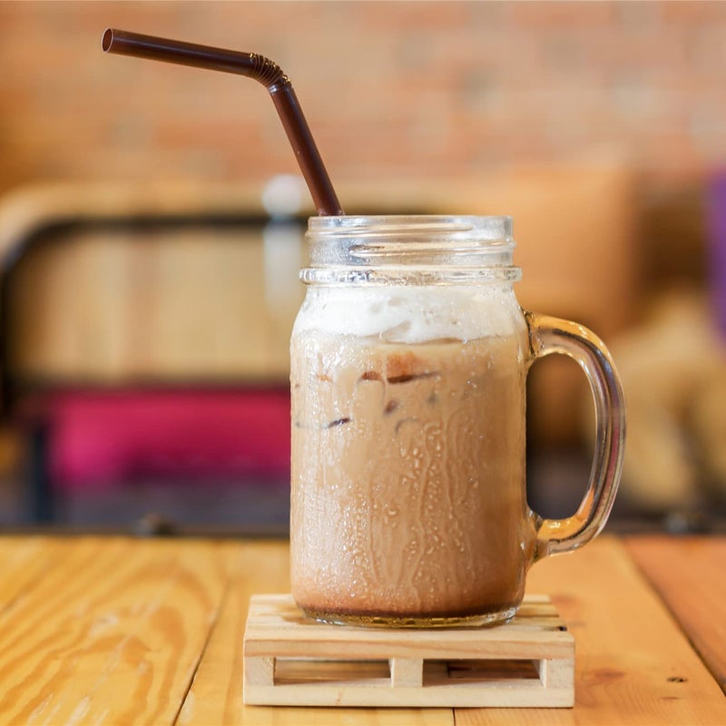 ALINK 500 Count Black Plastic Flexible Drinking Straws  Individually Wrapped Plastic Disposable Bendy Straws - 7.75"" x 0.23"" - Image 5