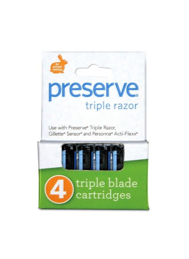 Recycline Preserve Triple Blade Cartridges - pzsku/Z7E86B0D49B0C2012771FZ/45/_/1677912058/9f584281-aaef-41be-bccb-9c6f8273d3de