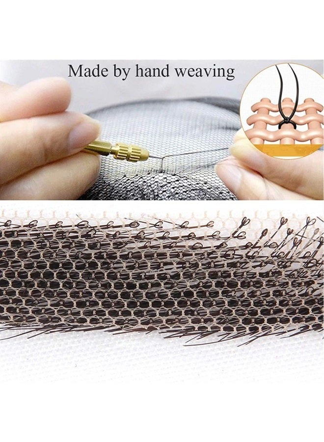 CliCling 100% Human Hair False Brows for Men and Women Re-Usable Lace Base Fake Eyebrows Black Color (MM-A3) - Image 3
